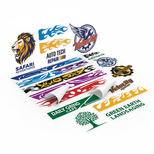 Calcomanías personalizadas de alta calidad