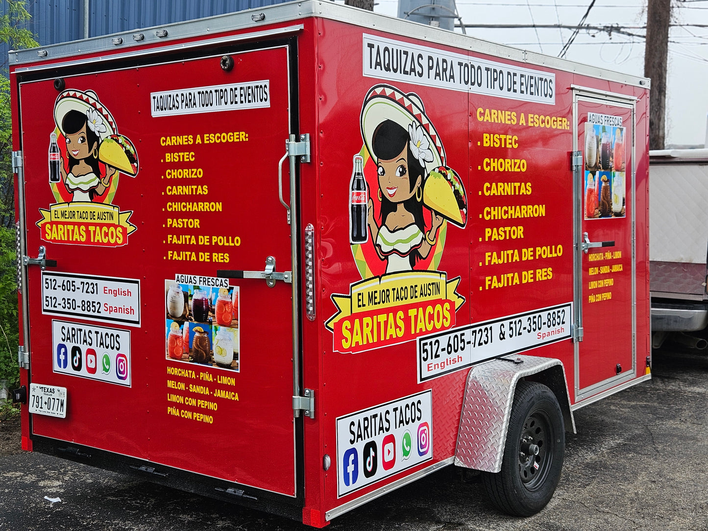 Wrap Food Trailer  Forramos Trailas