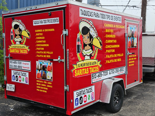 Wrap Food Trailer  Forramos Trailas